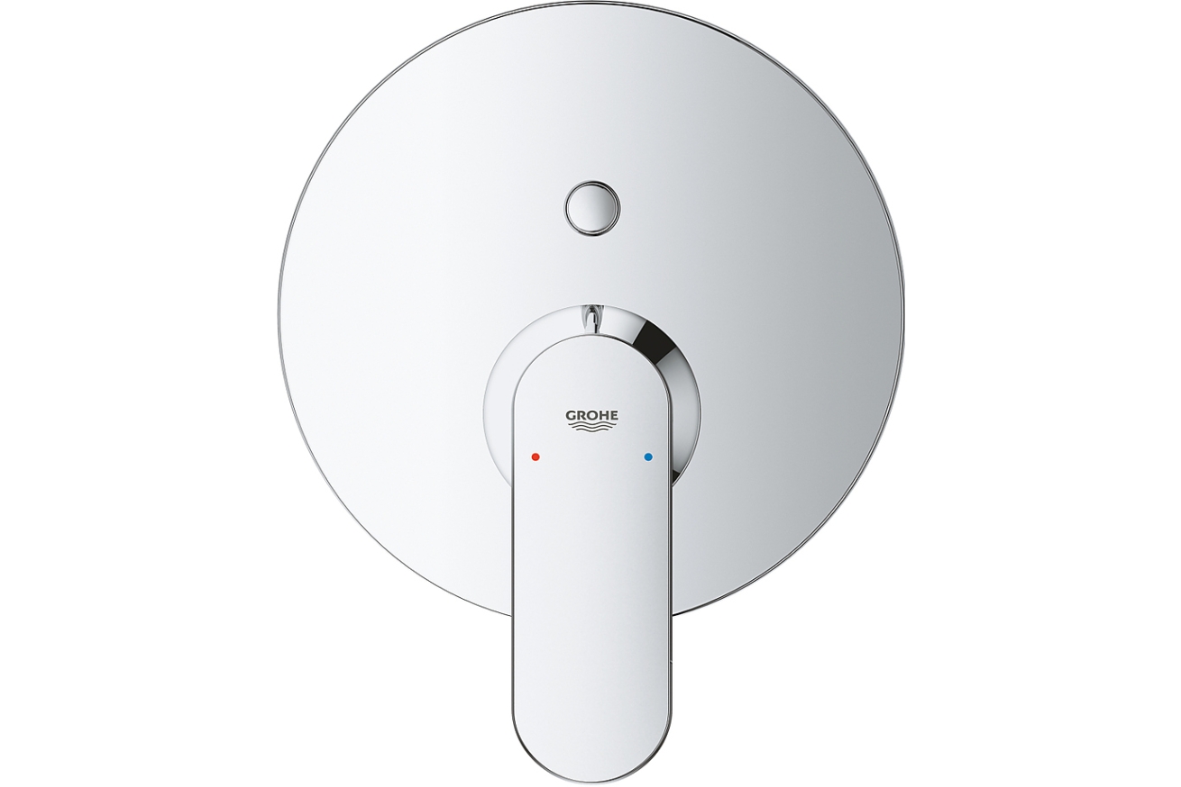 Внешняя часть смесителя для ванны GROHE Eurosmart Cosmopolitan с переключателем на 2 положения, хром (24045000)