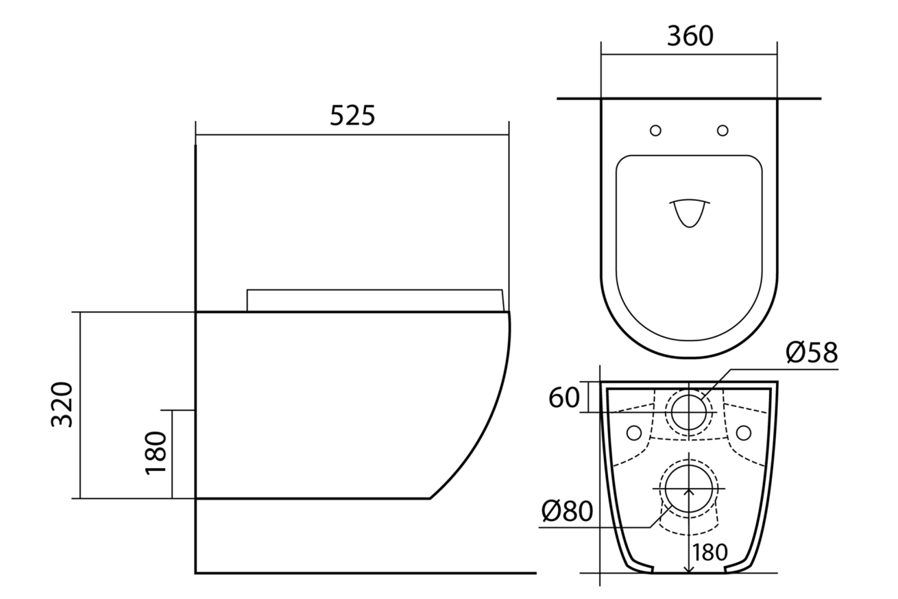 Комплект инсталляции GROHE Rapid SL 38775001 с унитазом Aquatek ЕВРОПА AQ1901-MB и сиденьем с микролифтом (NW0266)