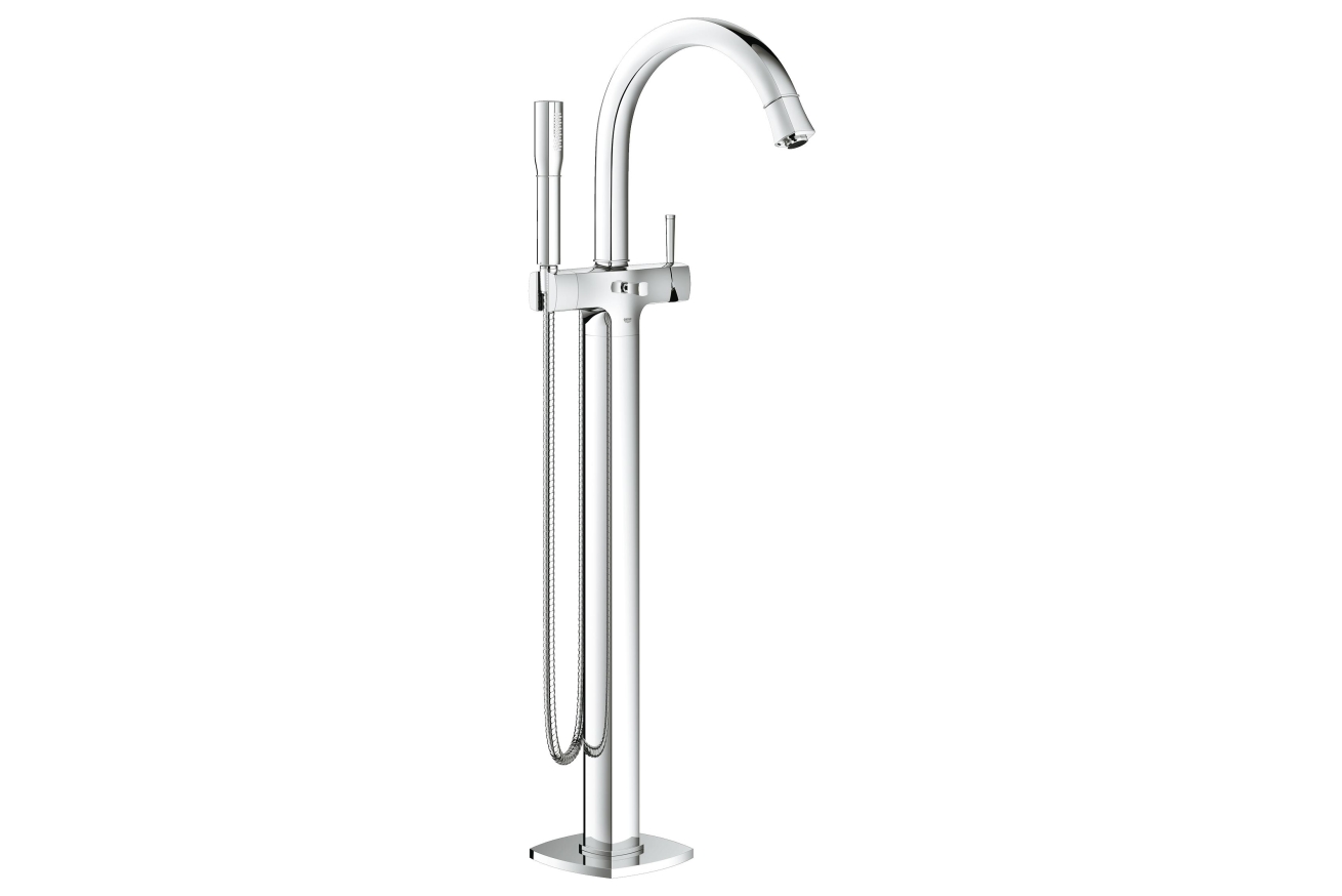 Внешняя часть смесителя для ванны GROHE Grandera напольного монтажа, хром (23318000)