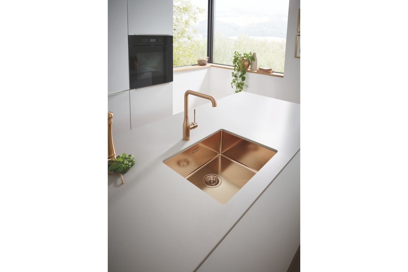 Смеситель для кухни GROHE Essence, теплый закат матовый (30505DL0)