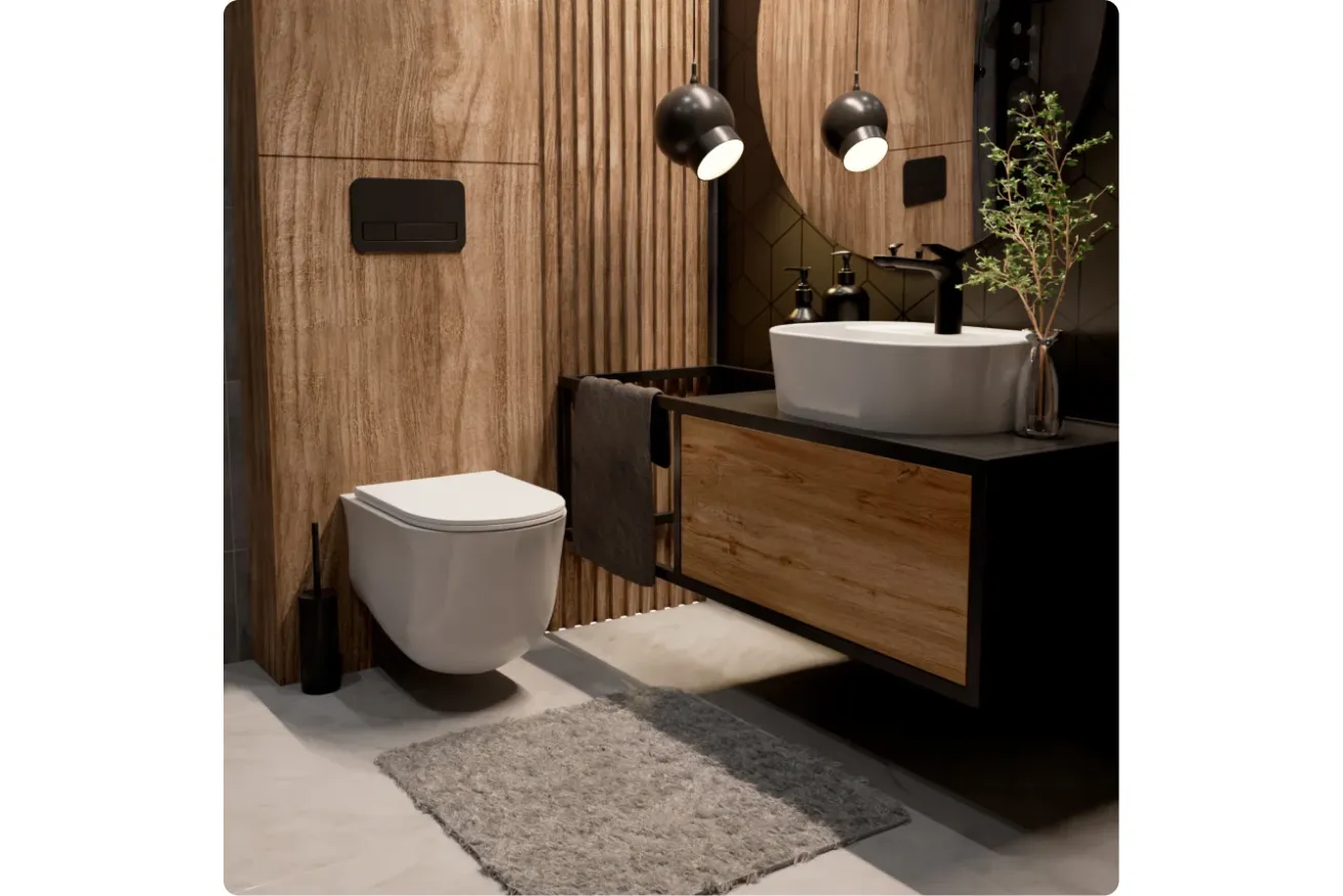 Комплект инсталляции GROHE Rapid SL NW0145/S с унитазом AQUAme AQM2005 и сиденьем с микролифтом (NW0276)