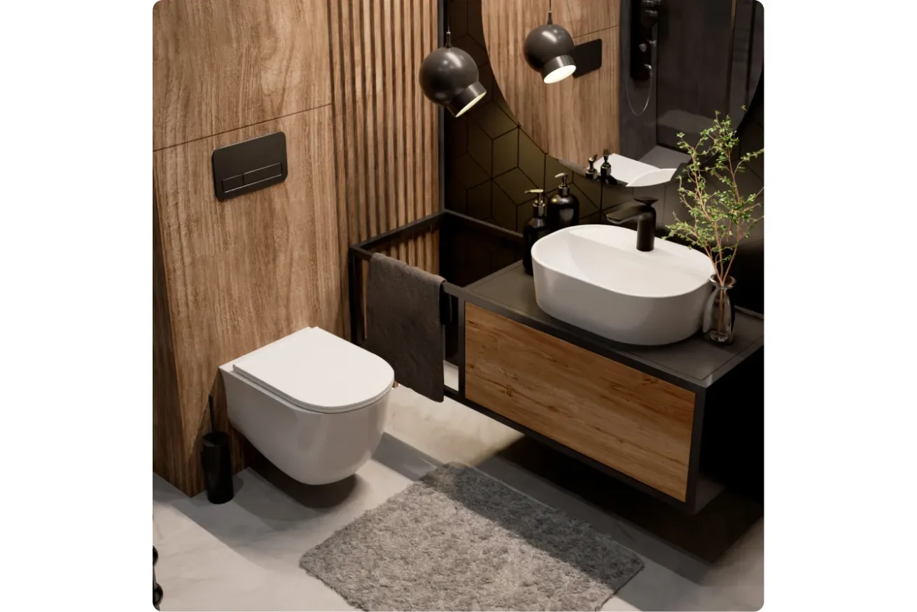 Комплект инсталляции GROHE Rapid SL NW0145/S с унитазом AQUAme AQM2005 и сиденьем с микролифтом (NW0276)
