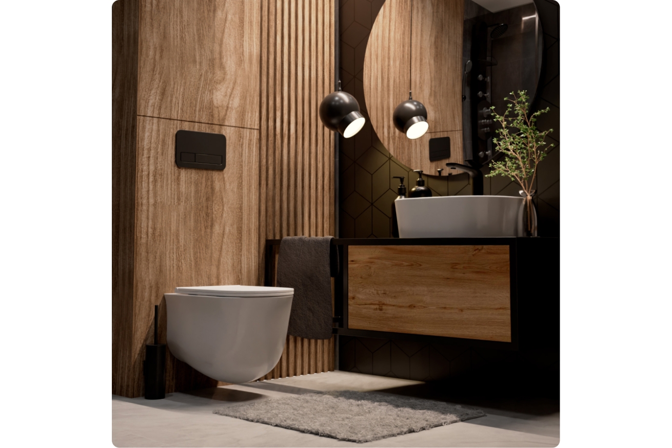 Комплект инсталляции GROHE Rapid SL NW0145/S с унитазом AQUAme AQM2005 и сиденьем с микролифтом (NW0276)