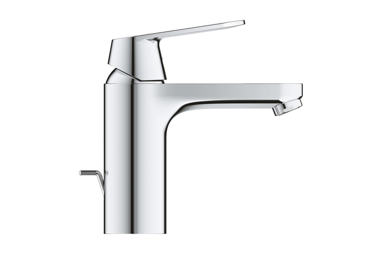 Комплект смесителей GROHE Eurosmart Cosmopolitan для раковины, ванны с душевым гарнитуром и полкой, хром (1000179)