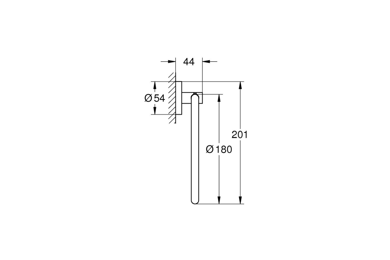 Кольцо для полотенца GROHE Essentials