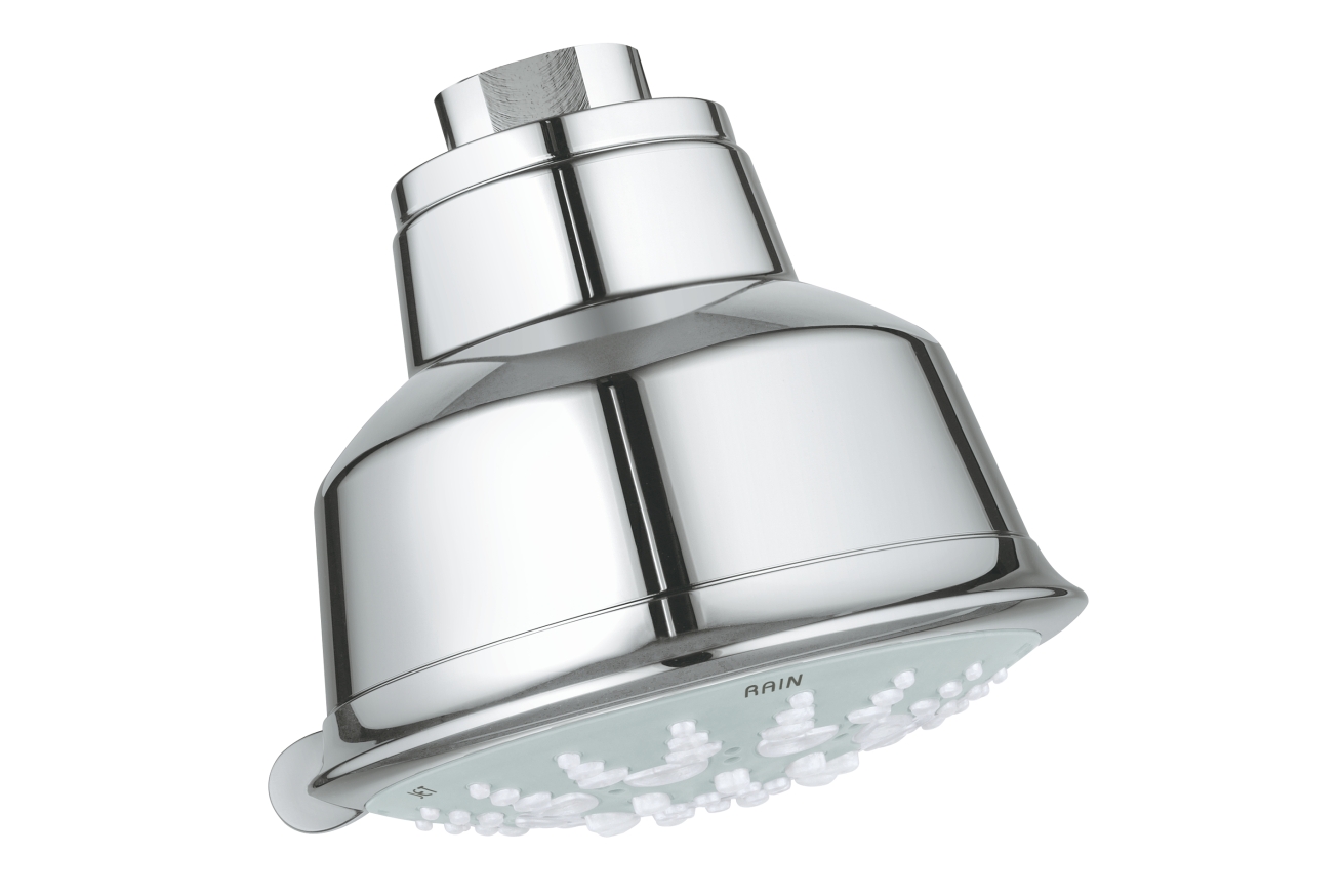 Верхний душ GROHE Relexa Rustic 100, 9,5 л/мин, 5 режимов, хром (27126001)