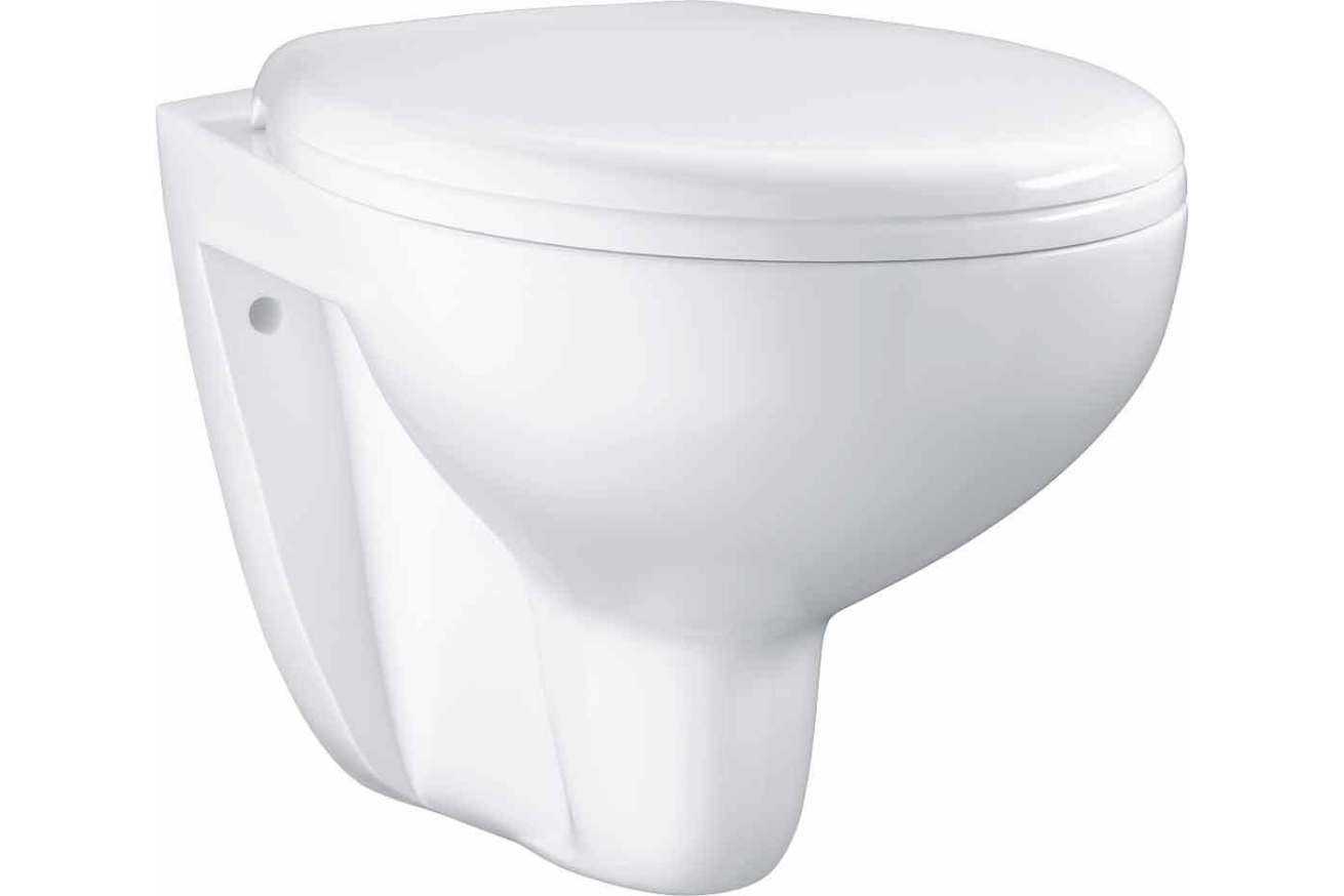 Система инсталляции GROHE Rapid SL с подвесным унитазом Bau Ceramic и сиденьем (36500000)