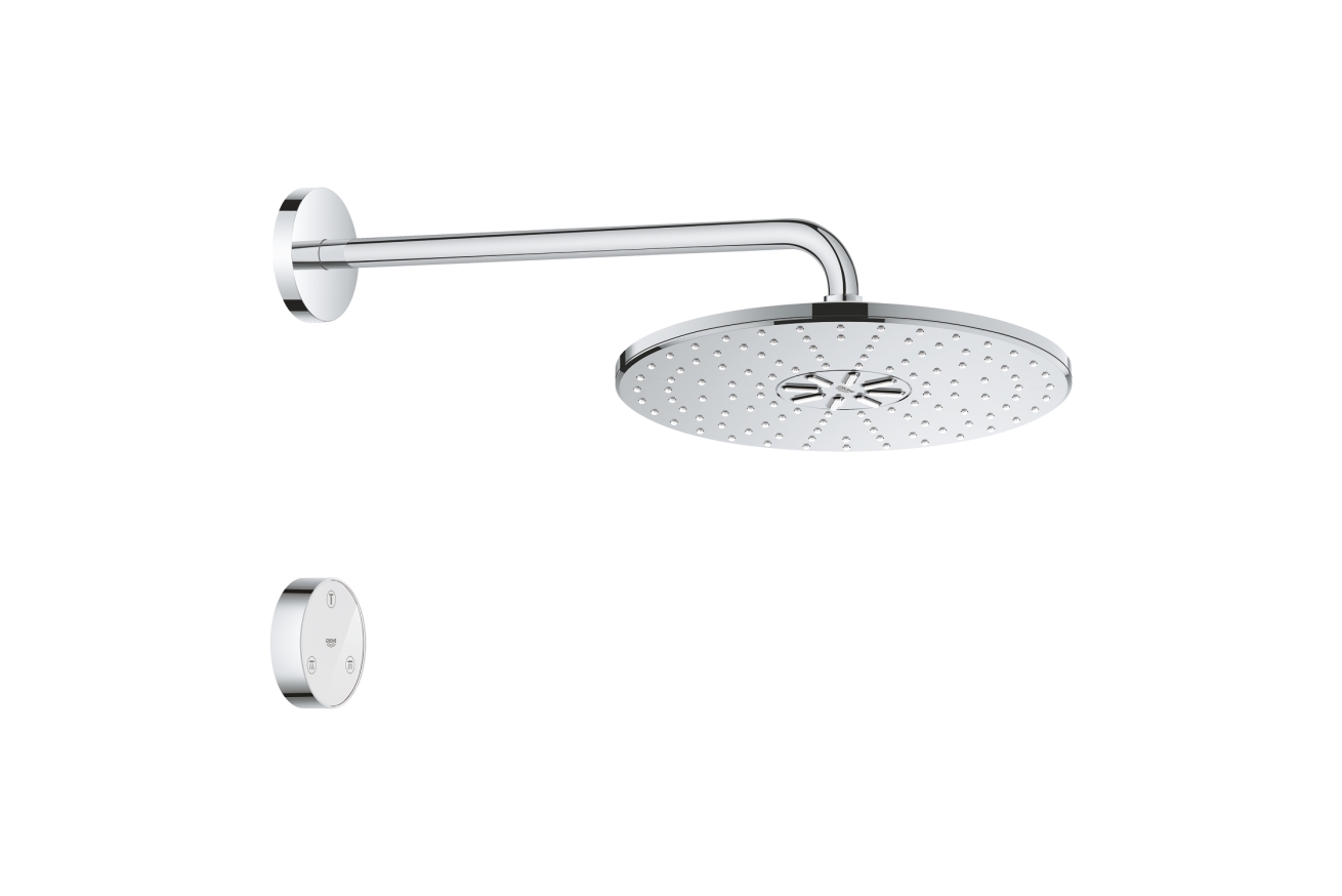 Верхний душ GROHE Rainshower 310 SmartConnect, 9,5 л/мин, 2 режима, 422 мм, хром (26640000)