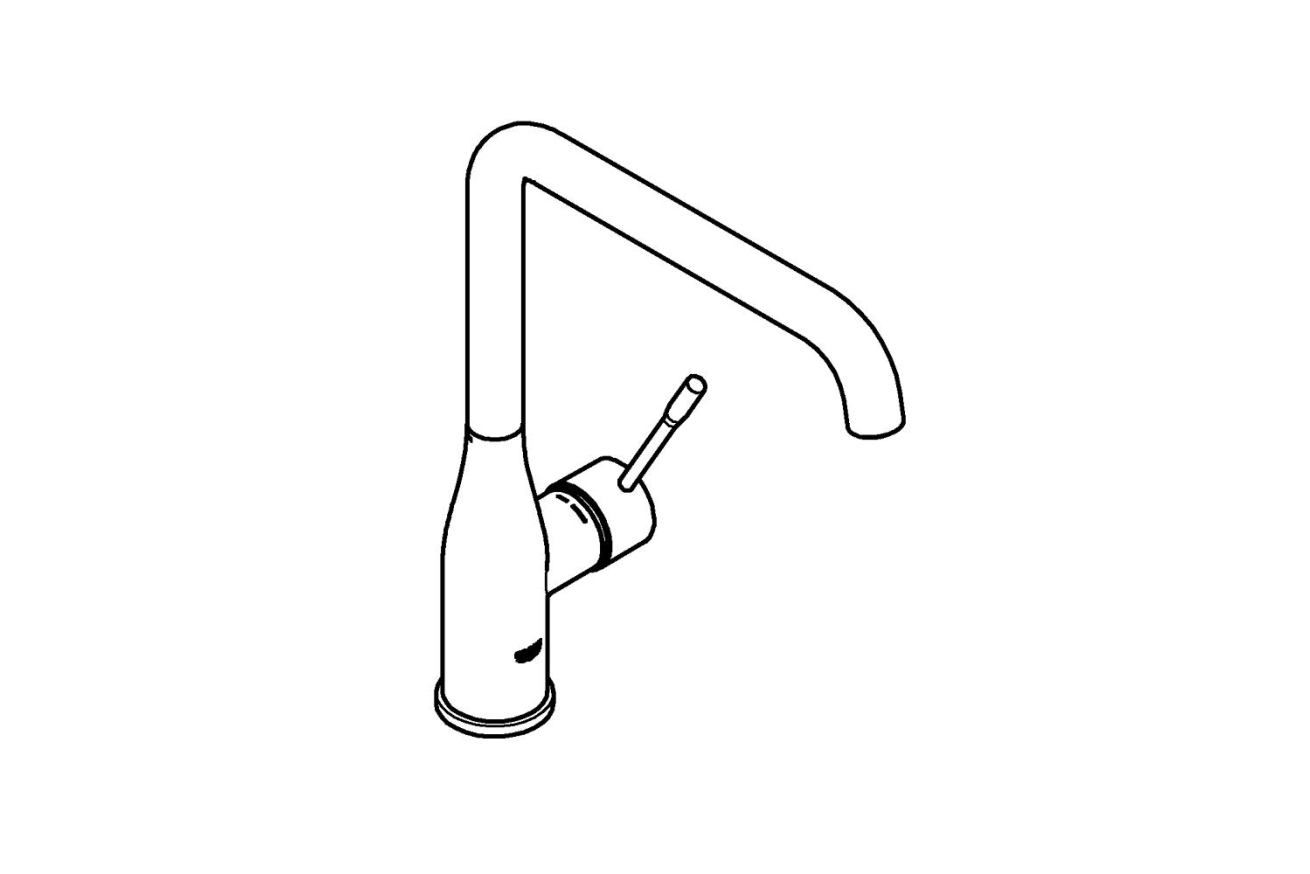 Смеситель для кухни GROHE Essence, хром (30269000)