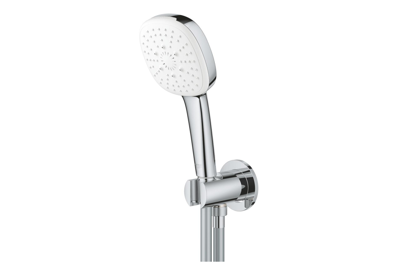 Душевой набор GROHE Tempesta Cube 110, 3 режима, 1500 мм, 7,4 л/мин, хром (26910003)