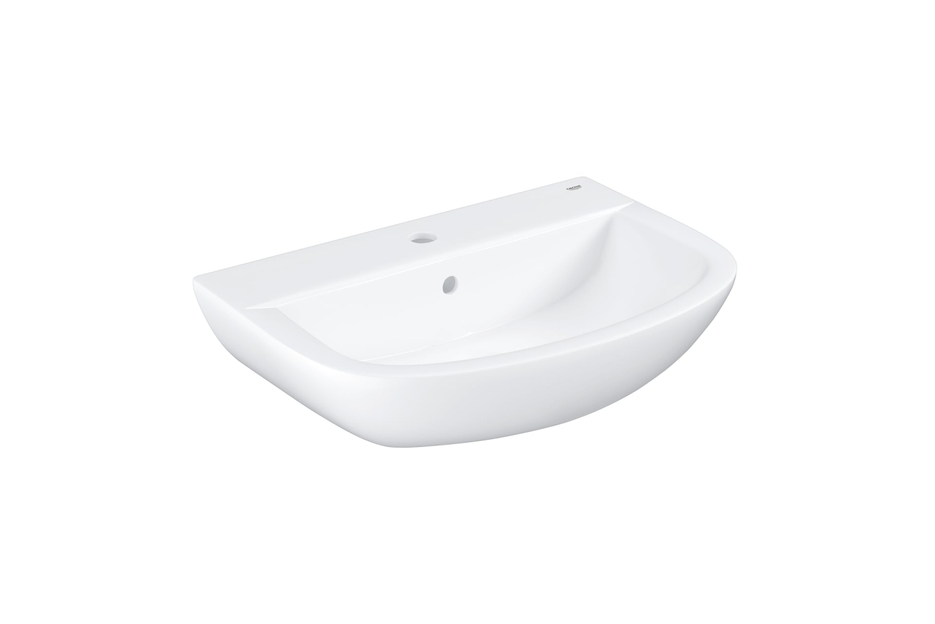 Набор для ванной: раковина, смеситель StartFlow и сифон, GROHE Bau Ceramic (39472000)