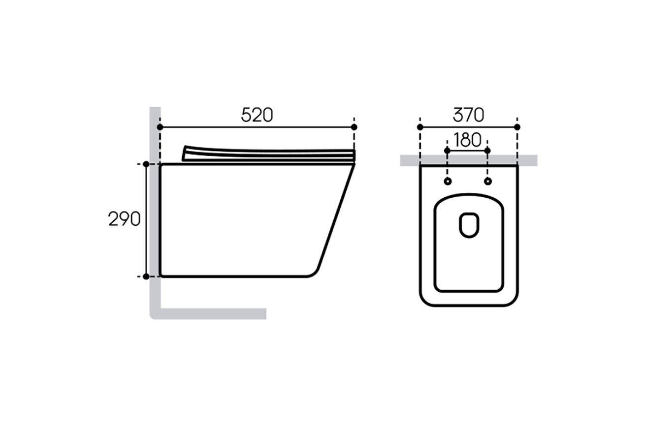 Комплект инсталляции GROHE Solido 38811KF0 с унитазом Aqueduto MACIO MAC0140 и сиденьем с микролифтом (NW0229)