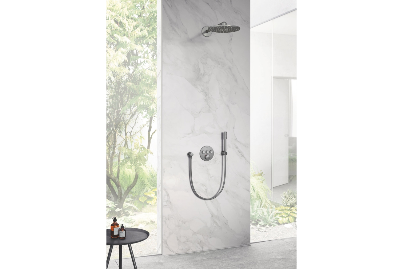 Ручной душ GROHE Sena Stick, 1 режим, темный графит глянцевый (26465AL0)