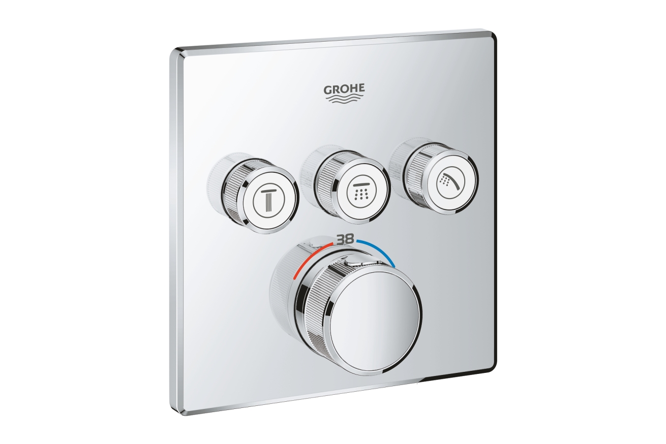 Набор для комплектации душа GROHE Profi Grohtherm SmartControl, хром (34804000)