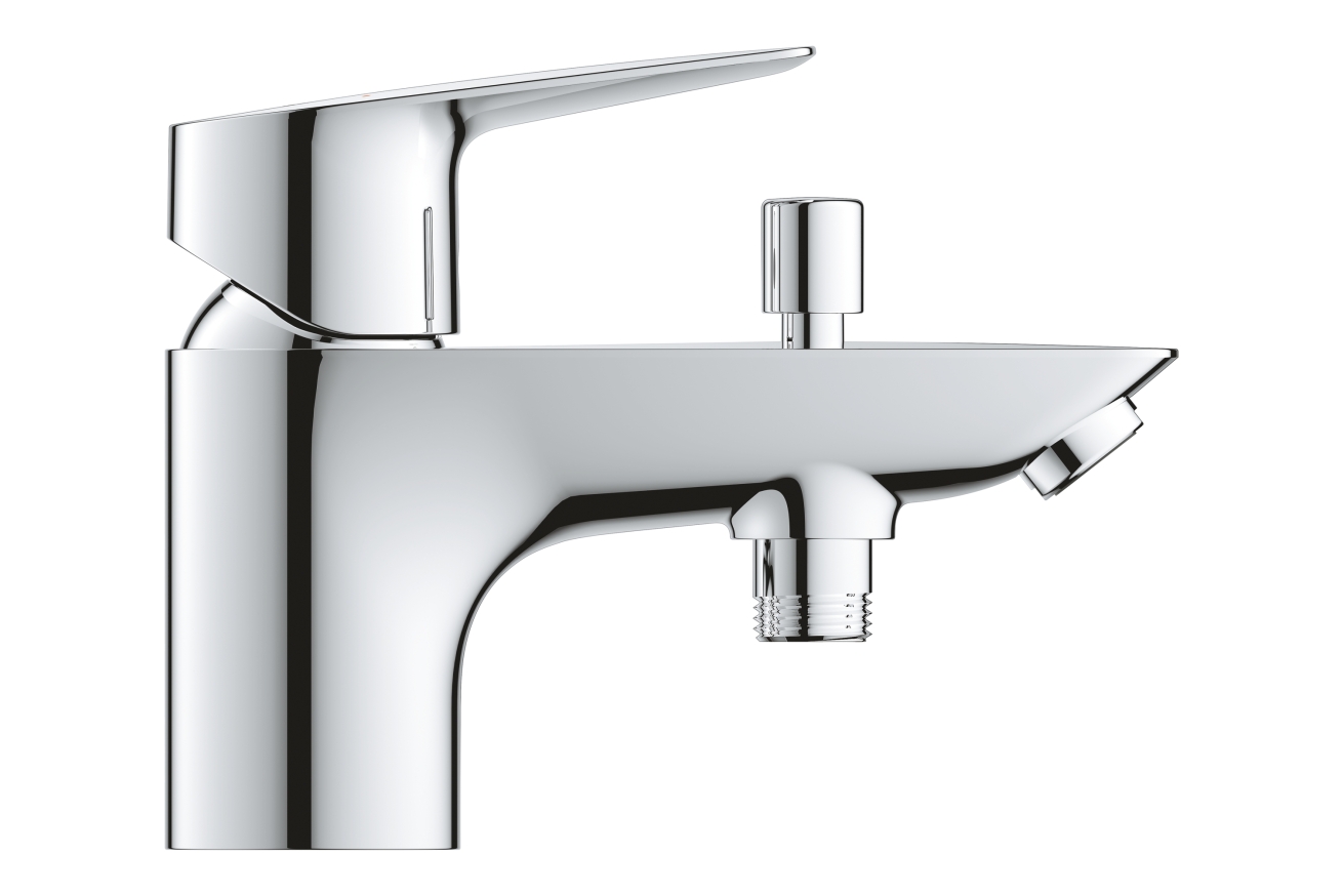 Смеситель для ванны GROHE BauEdge, хром (23562001)