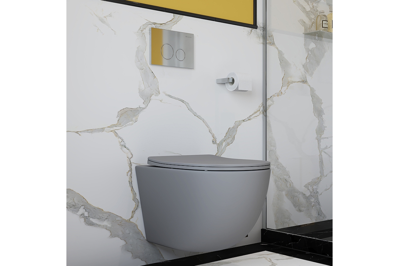 Комплект инсталляции GROHE Rapid SL 38775001 с унитазом Aqueduto OVO OVO0130 и сиденьем с микролифтом (NW0240)