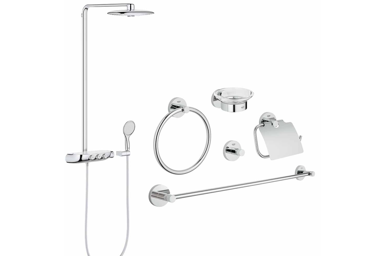 Готовый комплект для душа GROHE Rainshower SmartControl 360 DUO (NSB0139)