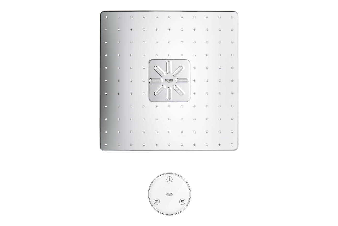 Верхний душ GROHE Rainshower 310 SmartConnect, 9,5 л/мин, 2 режима, хром (26643000)