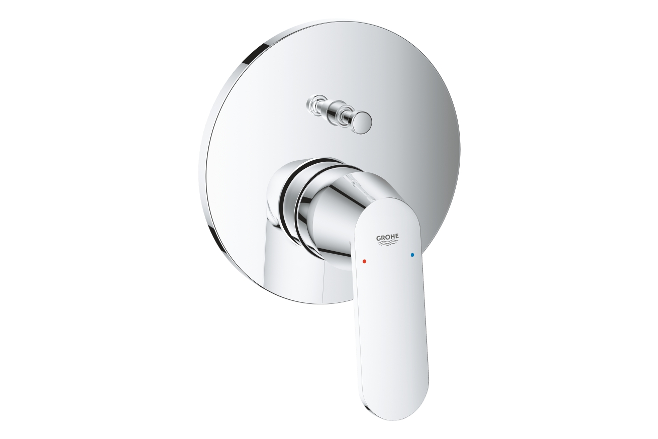 Внешняя часть смесителя для ванны GROHE Eurosmart Cosmopolitan с переключателем на 2 положения, хром (24045000)