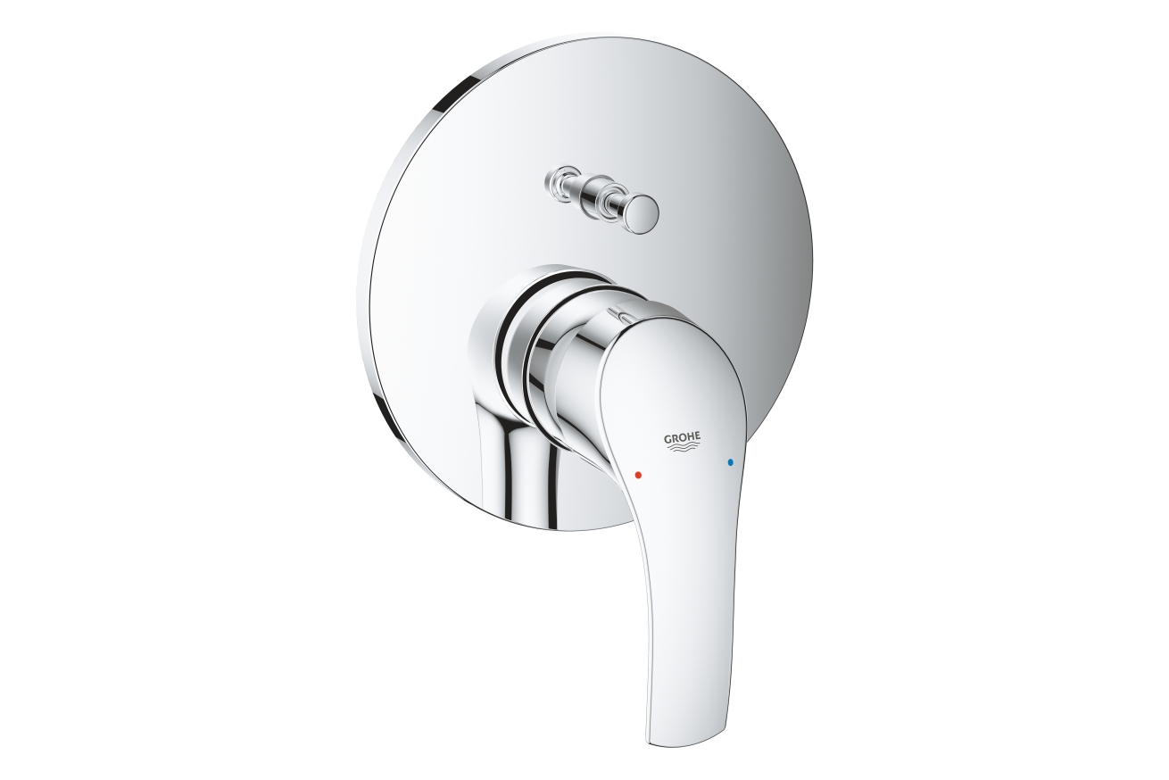 Внешняя часть смесителя для ванны GROHE Eurosmart, хром (24043002)