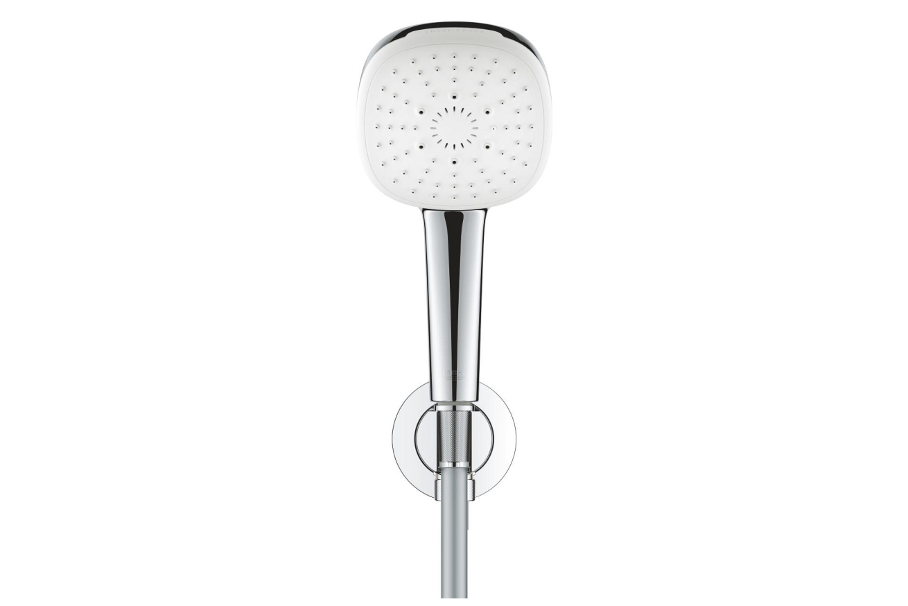 Душевой набор GROHE Tempesta Cube 110, 3 режима, 1500 мм, 7,4 л/мин, хром (26910003)