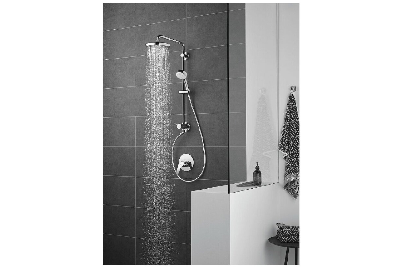 Верхний душ GROHE Tempesta 210, 9,5 л/мин, 1 режим, хром (26410000)