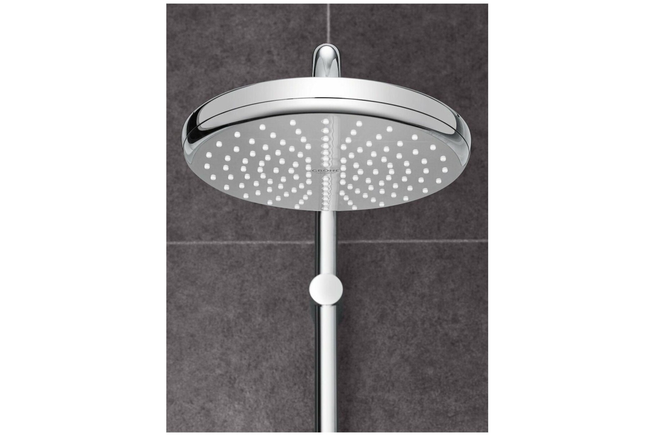 Верхний душ GROHE Tempesta 210, 9,5 л/мин, 1 режим, хром (26410000)