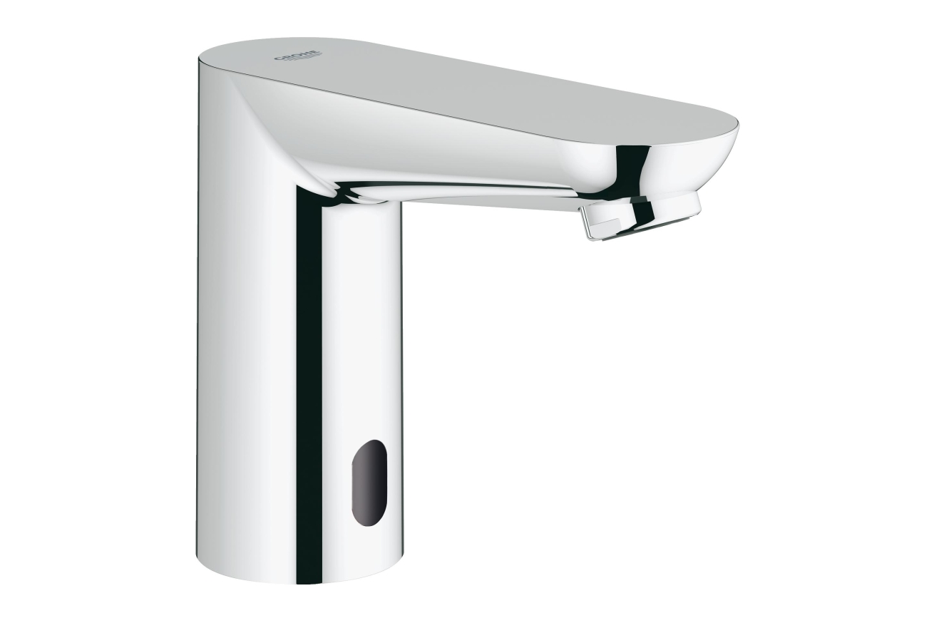 Кран для раковины GROHE Eurosmart Cosmopolitan E Bluetooth инфракрасный, без функции смешивания, хром (36409000)