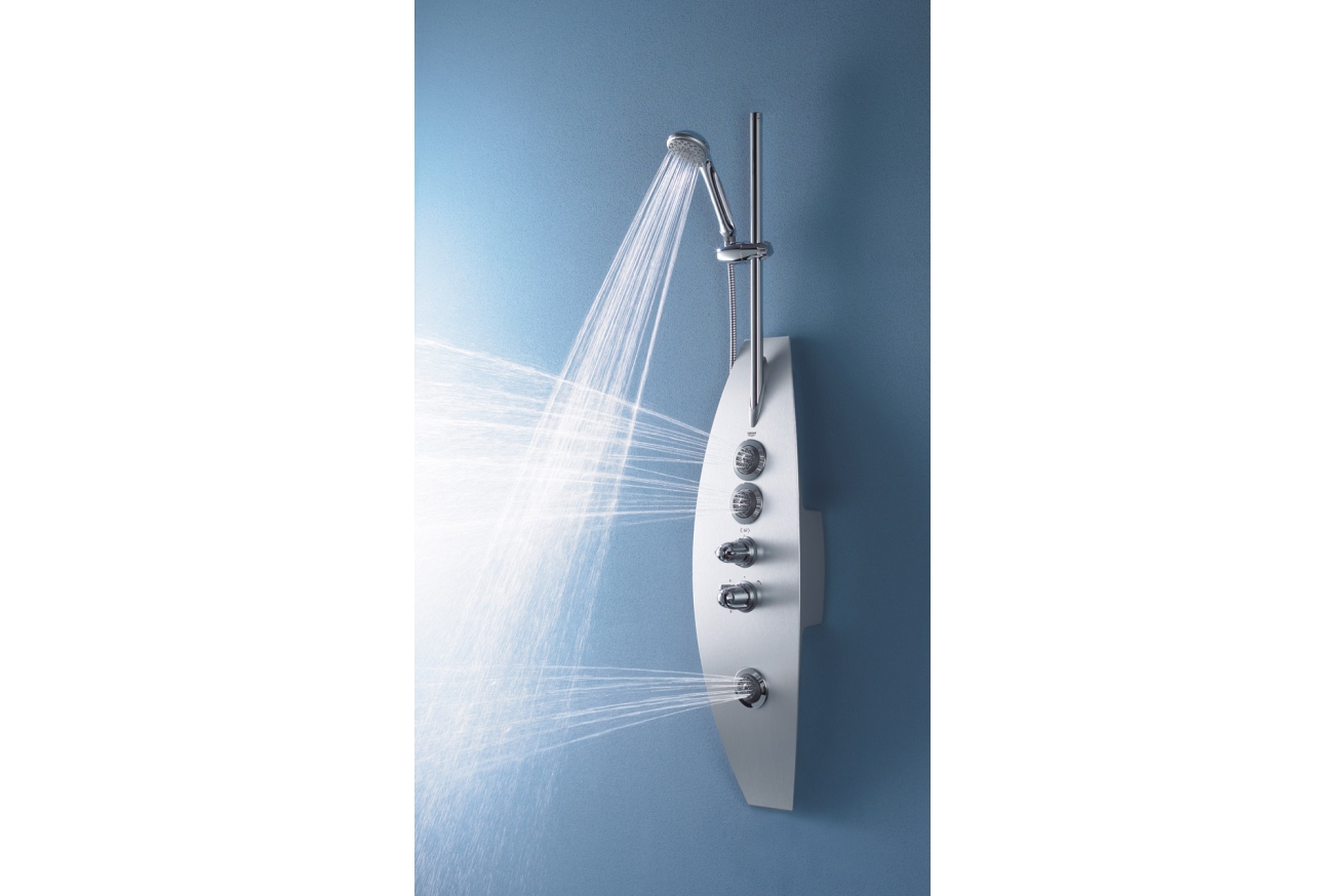 Душевая панель GROHE Aquatower 2000, настенный монтаж, хром
