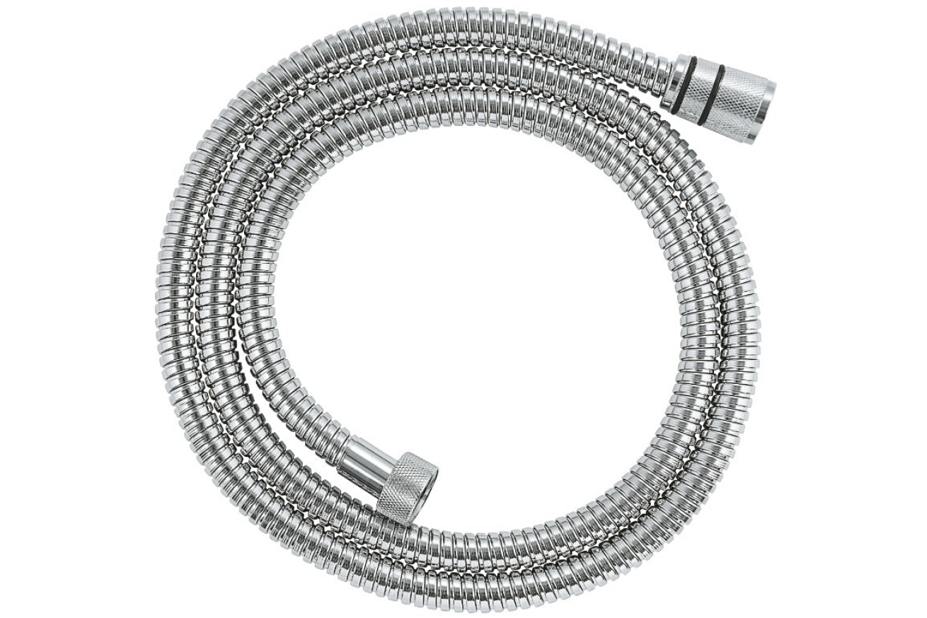 Душевой шланг GROHE Rotaflex Metal Long-Life 1500 мм, с защитой от перекручивания, хром (28417001)