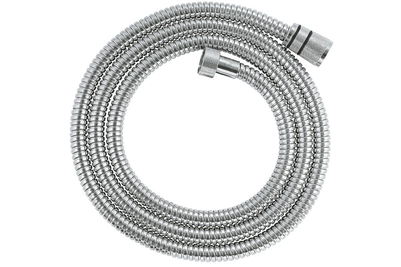 Душевой шланг GROHE Rotaflex Metal Long-Life 1750 мм, с защитой от перекручивания, хром (28025001)