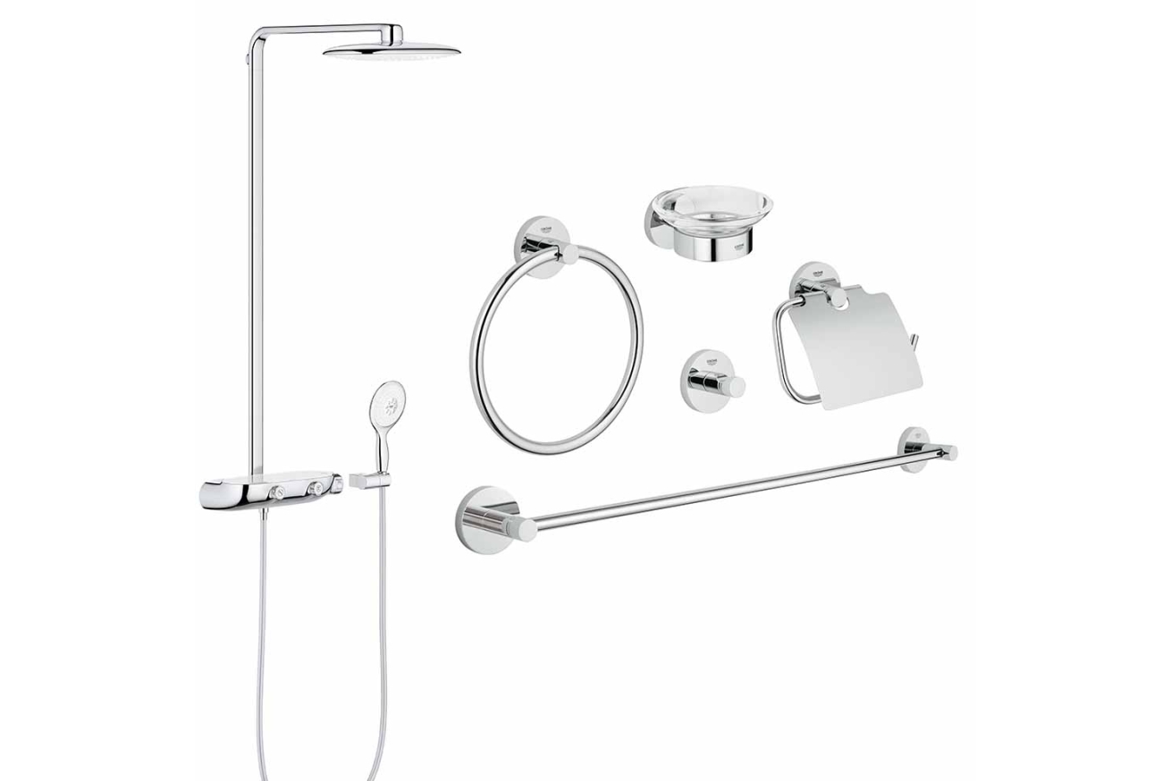 Готовый комплект для душа GROHE Rainshower SmartControl 360 MONO (NSB0143)