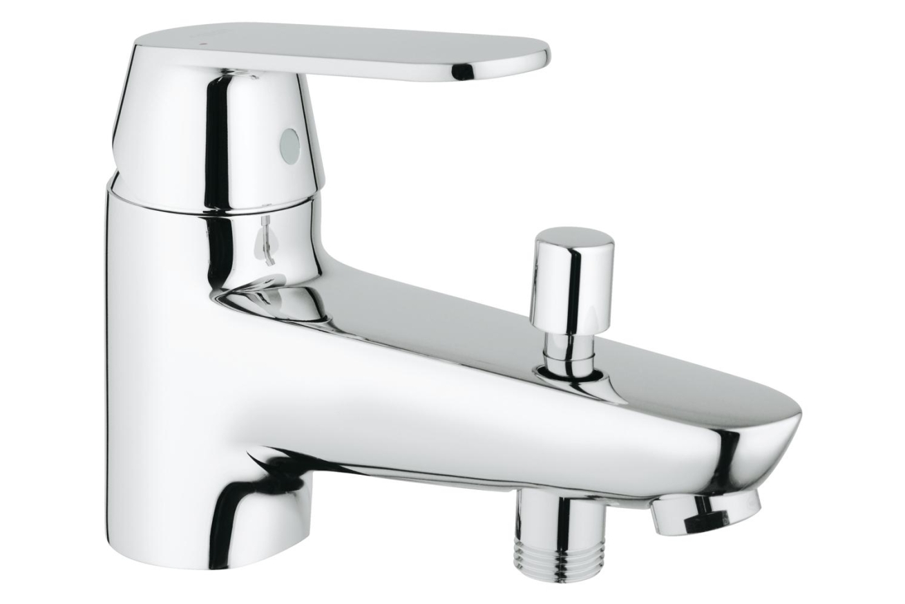 Смеситель для ванны GROHE BauEdge, хром (23562000)