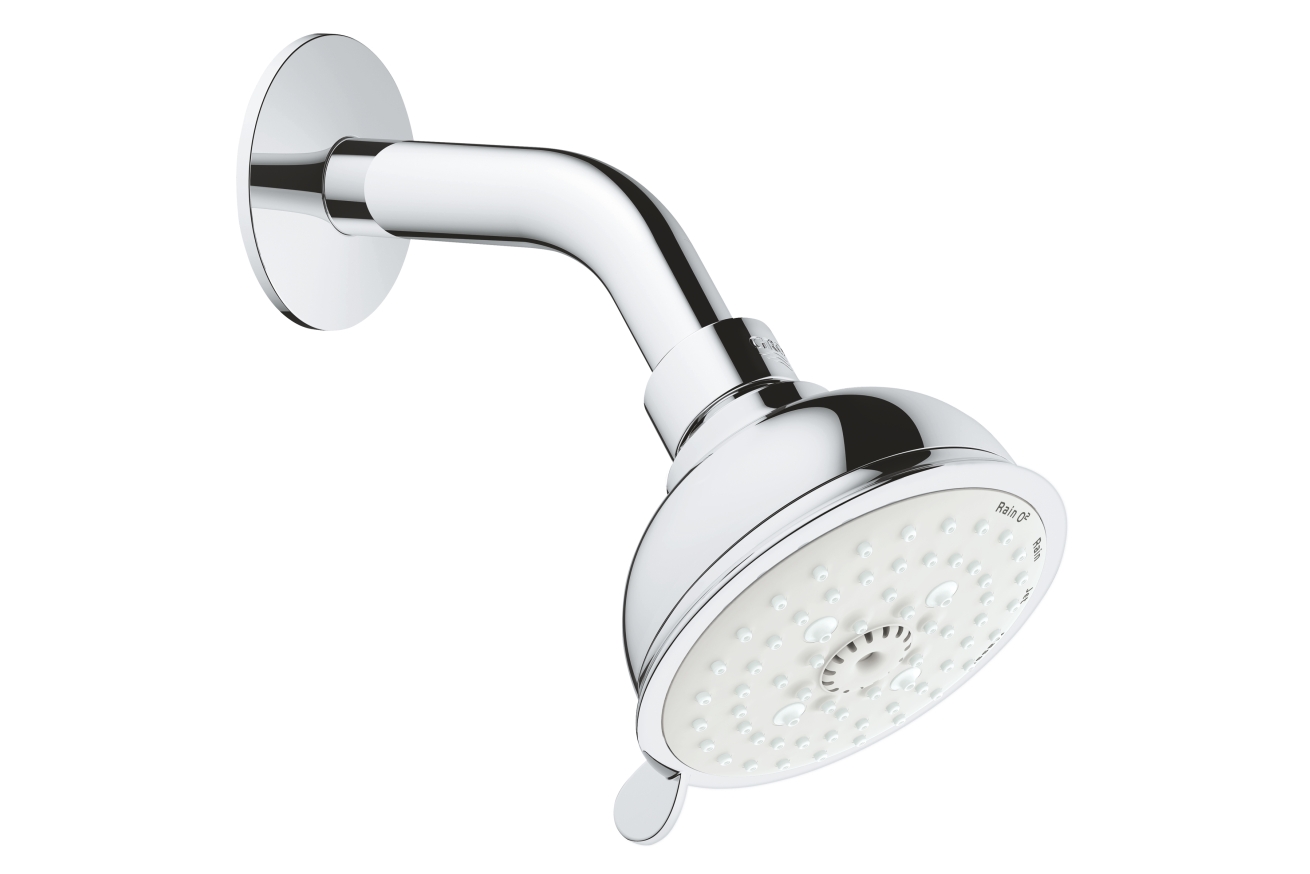 Верхний душ GROHE New Tempesta Rustic 100 IV, 4 режима, хром (26089001)