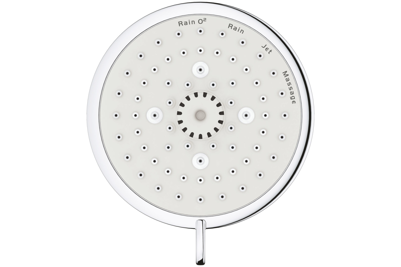 Верхний душ GROHE New Tempesta Rustic 100 IV, 4 режима, хром (26089001)