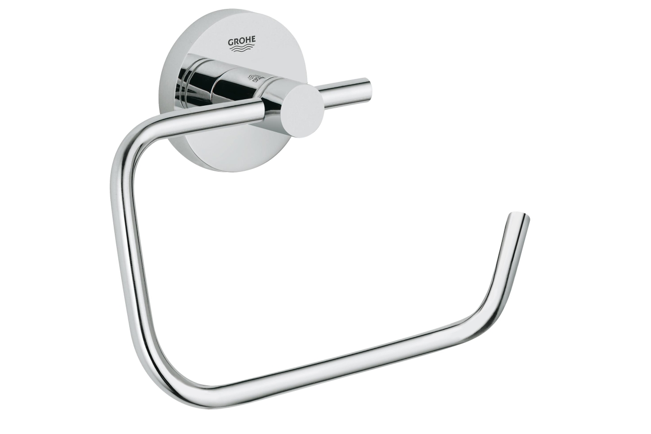 Держатель для туалетной бумаги без крышки GROHE Essentials, хром (40689001)