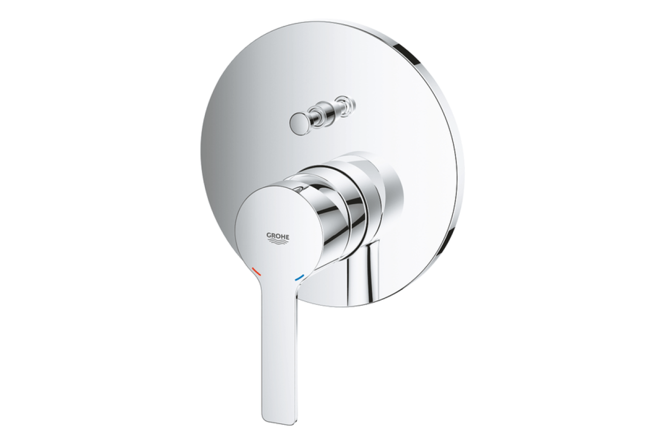 Внешняя часть смесителя для ванны GROHE Lineare, хром (24064001)