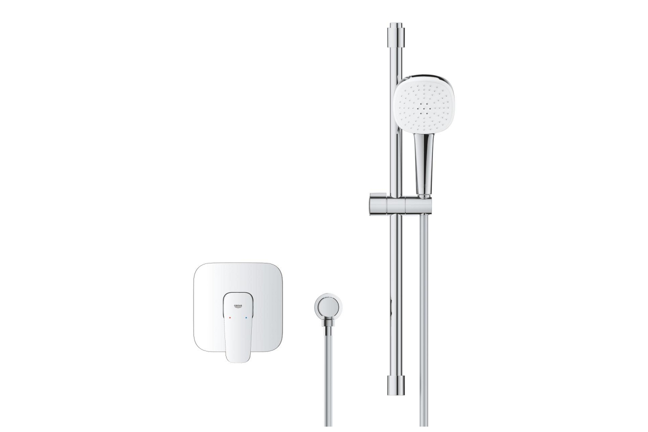 Душевая система GROHE Cubeo со смесителем для душа, хром (1053350000)