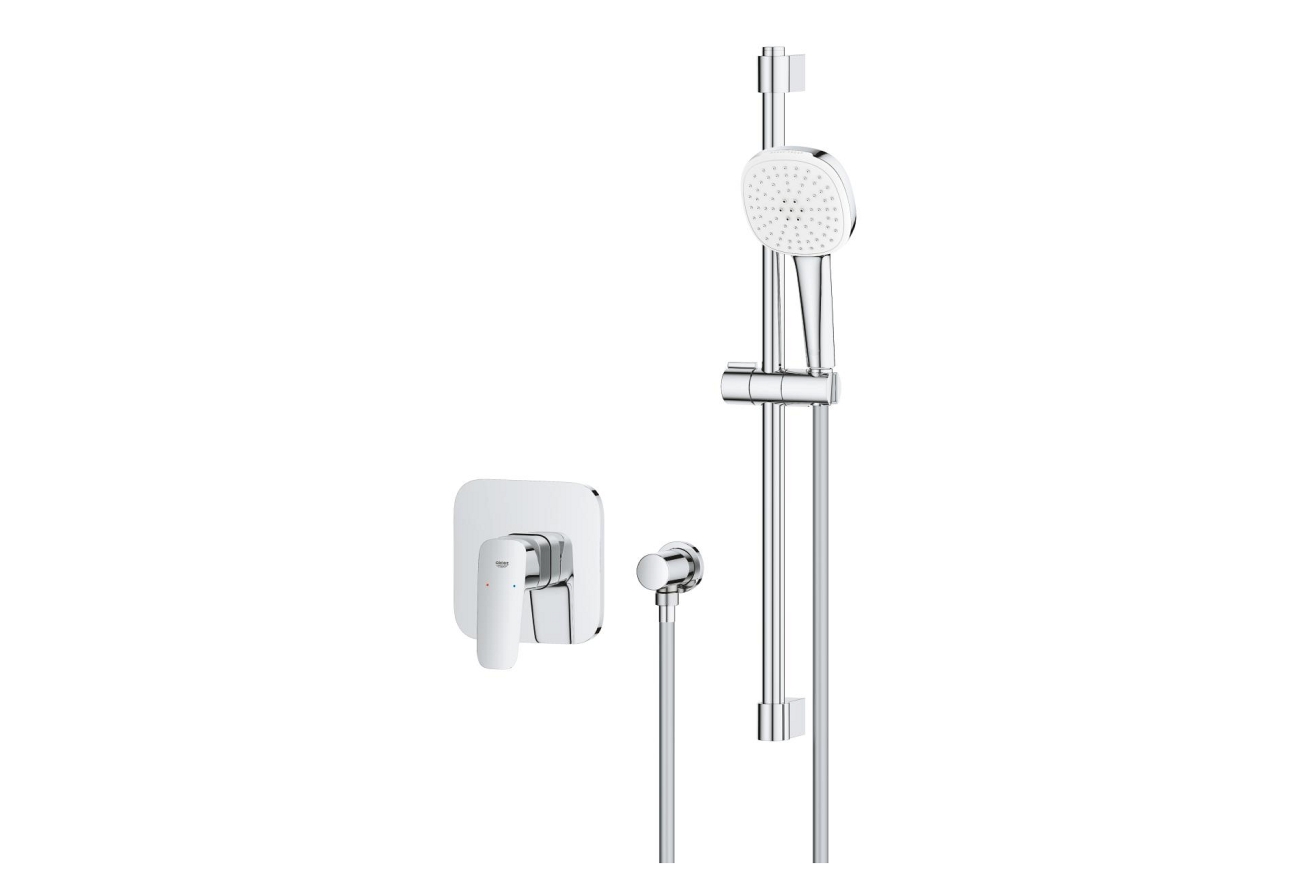 Душевая система GROHE Cubeo со смесителем для душа, хром (1053350000)