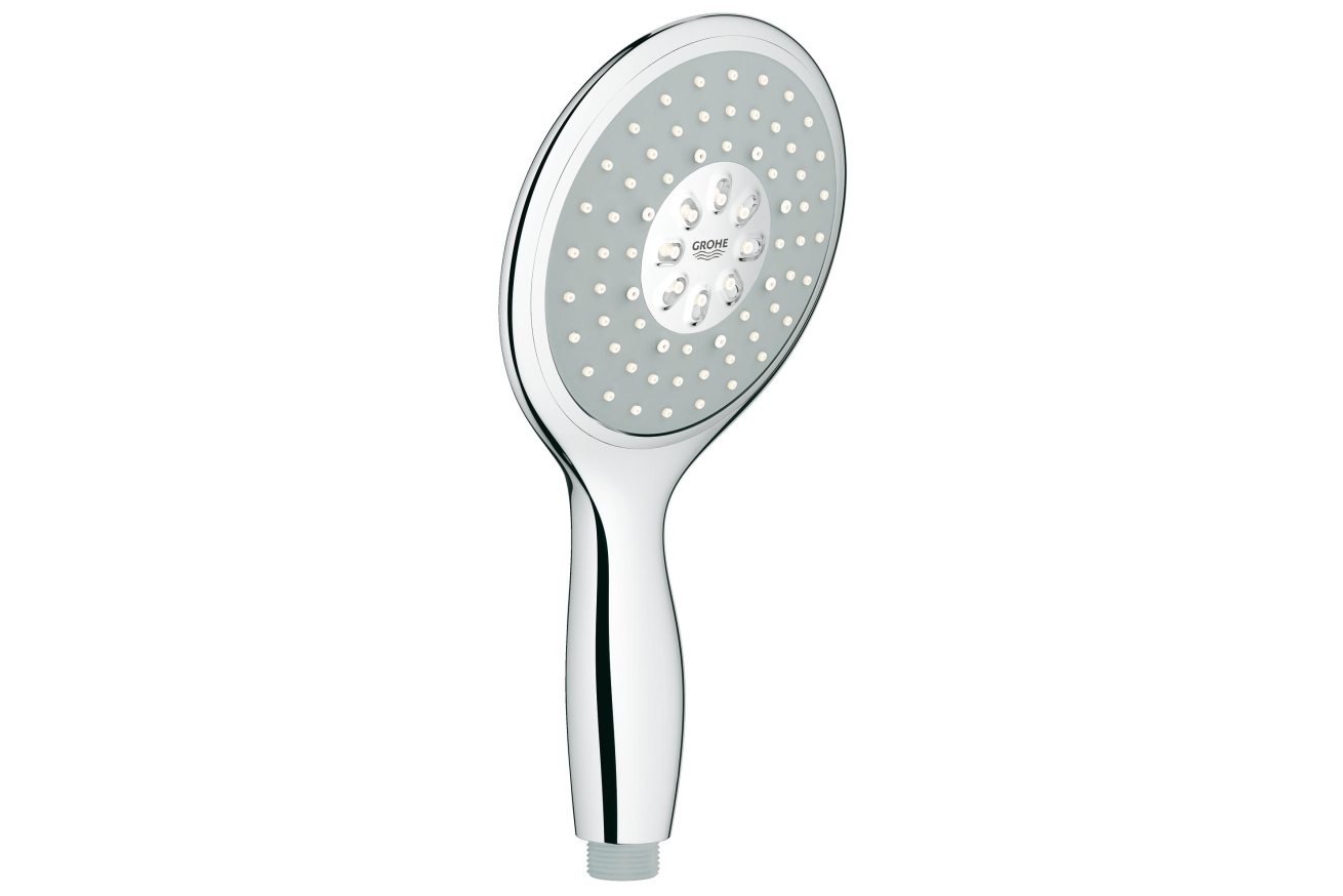 Ручной душ GROHE Power&Soul 130, 4 режима, хром/серый (27673000)