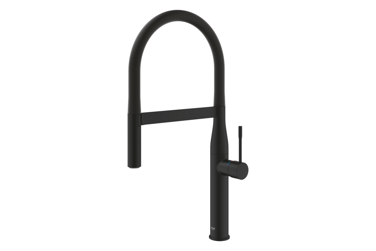 Смеситель для кухни GROHE Essence, фантомный черный (30503KF0)