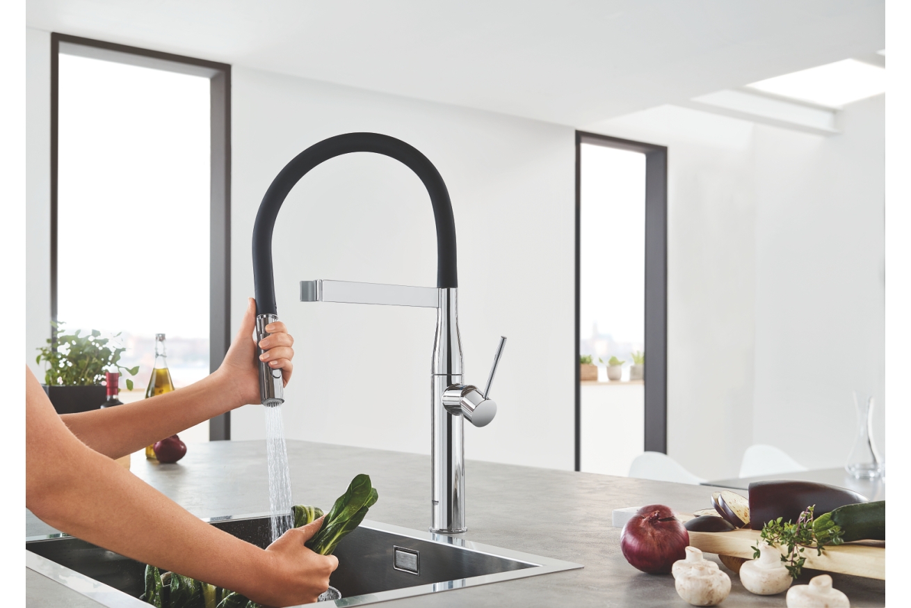 Смеситель для кухни GROHE Essence, хром (30503000)