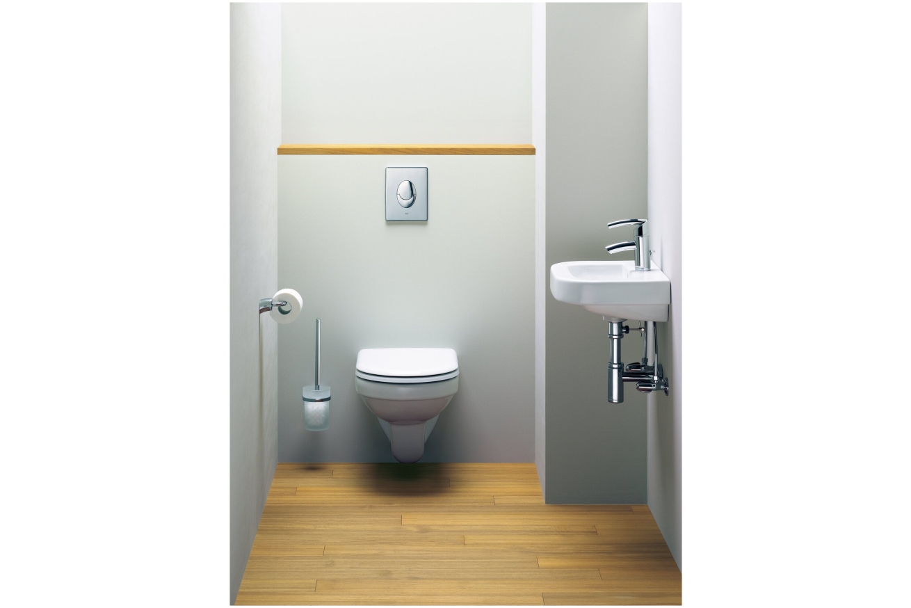 Комплект инсталляции для унитаза, GROHE Rapid SL 4 в 1 с панелью смыва Skate Air, хром (38750001)