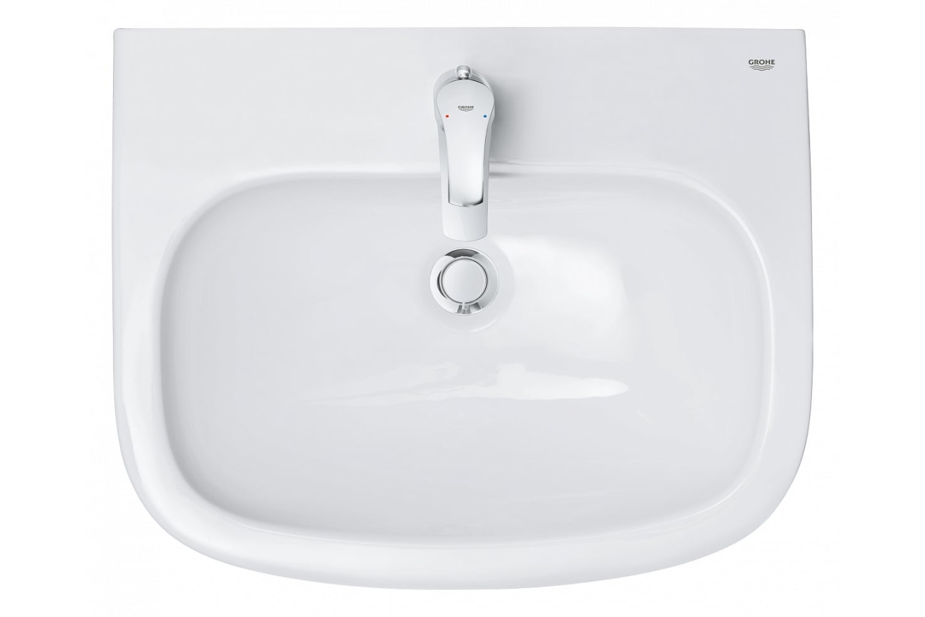 Мини-раковина GROHE Euro Ceramic с гигиеническим покрытием 45 см,альпин-белый (3932400H)