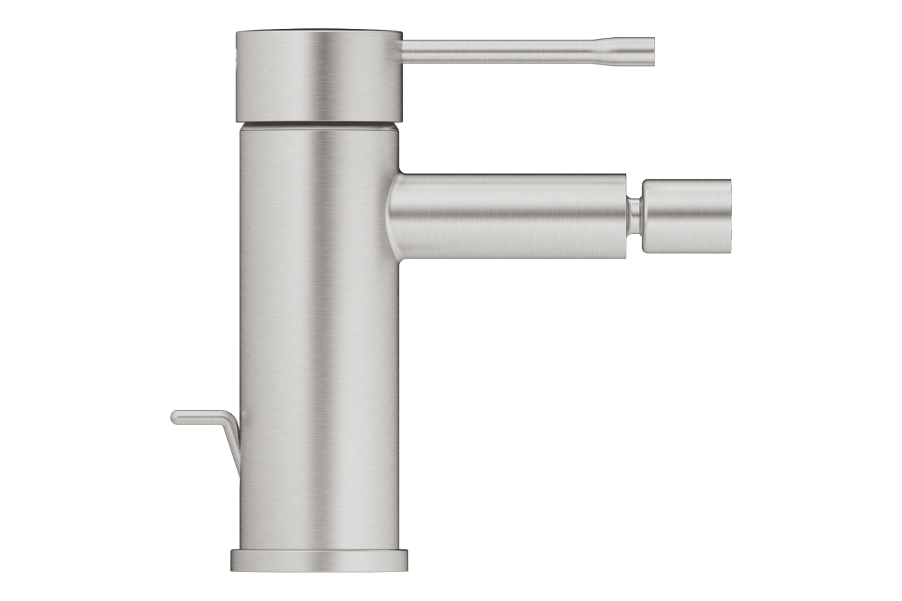 Смеситель для биде GROHE Essence с донным клапаном, суперсталь (24178DC1)