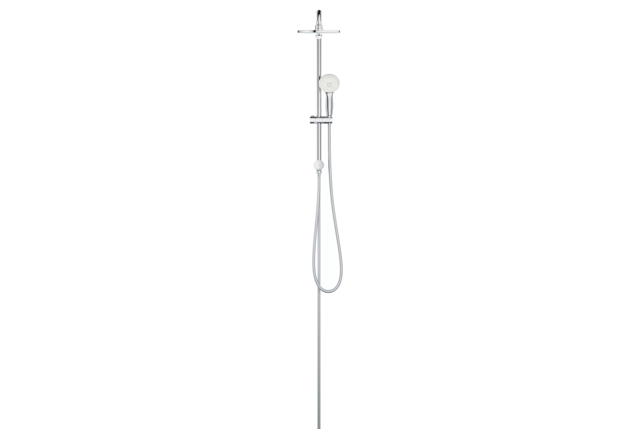 Душевая система GROHE New Tempesta 200 с переключателем потоков, хром (27389002)
