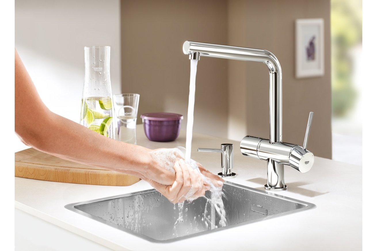 Дозатор жидкого мыла, GROHE Cosmopolitan, хром, (40535000)