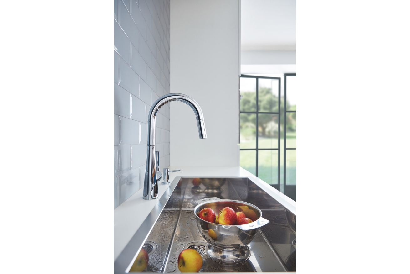 Дозатор жидкого мыла, GROHE Cosmopolitan, хром, (40535000)