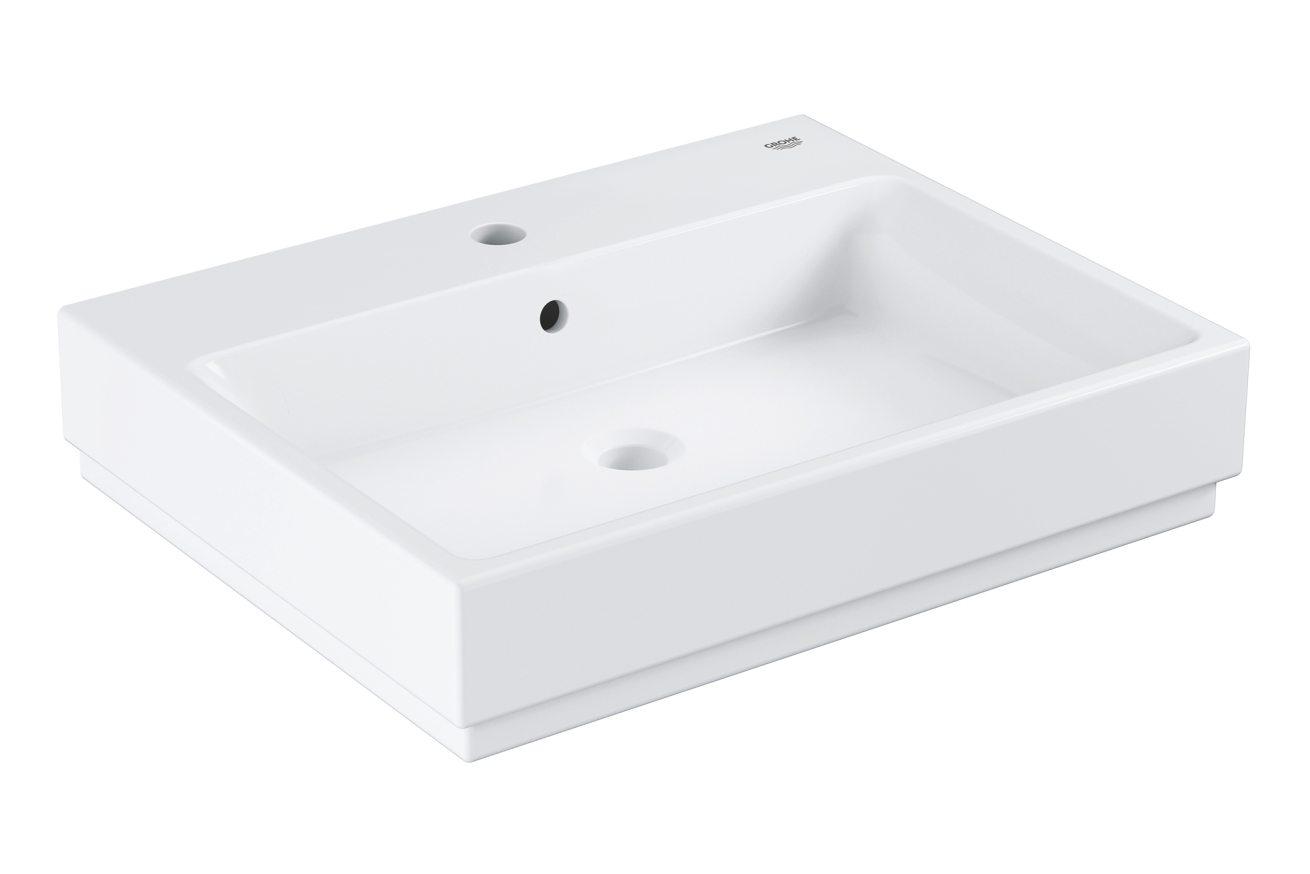 Раковина подвесная GROHE Cube Ceramic 60 см, альпин-белый (3947300H)