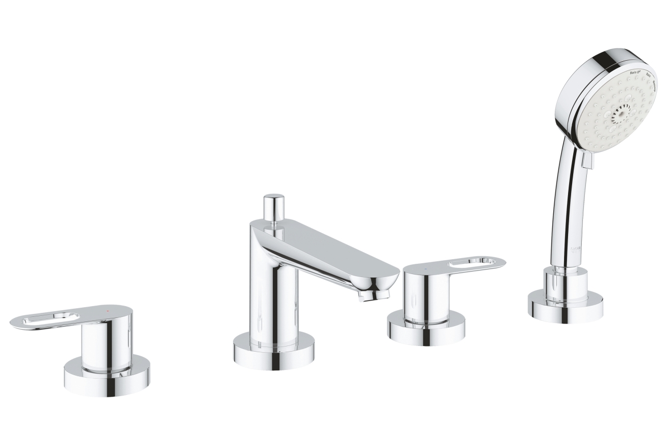Смеситель для ванны GROHE BauLoop, хром (2511900A)